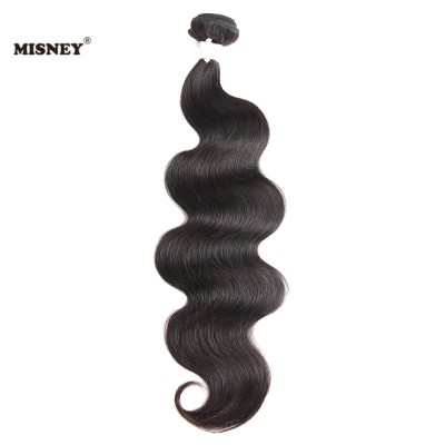 Ali Express Cuticle Aligned Raw Virgin Indian Hair Extensions Body Wave Black Human Hair Bundles