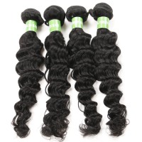 wholesale deep wave human hair deep curly human hair deep wave brazilian virgin human hair bundles