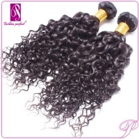 Unprocessed 5a Best Quality 100% Brazilian Curl Hair Weave Golden Perfect