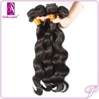 Ali 3pcs lots sell peruvian unprocessed virgin body wave hair bundle bresilienne