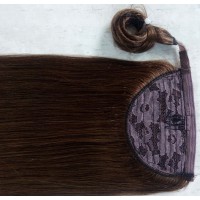 Stocks Double Drawn human hair drawstring ponytail/human hair ponytail/wrap around human hair ponytail