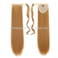 Stocks Double Drawn human hair drawstring ponytail/human hair ponytail/wrap around human hair ponytail