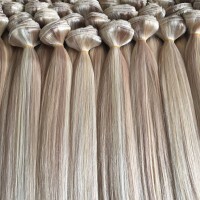 High Quality Wholesale Blond Clip in Hair Extensions