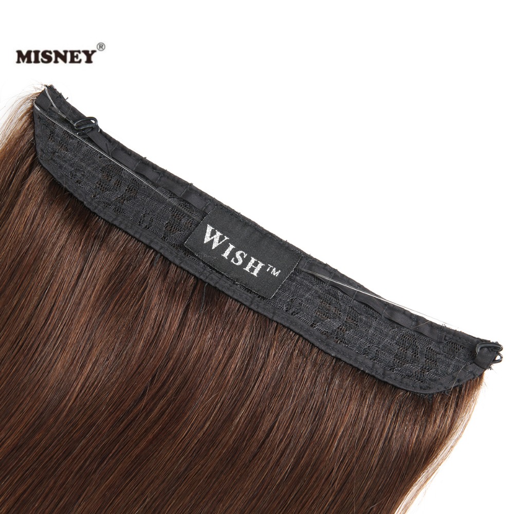 100% human hair extensions flip hair three ratio thick ends 20inch straight Color Number 4