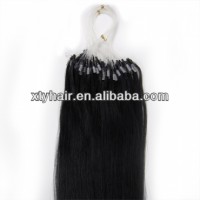 Gorgeous lustrous! Silky Straight, brazilian micro ring loop hair extensions