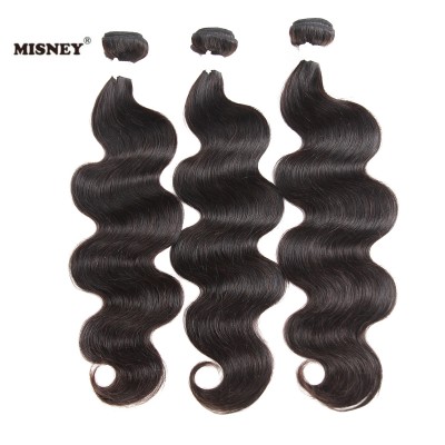 Ali Express Cuticle Aligned Raw Virgin Brazilian Hair Extensions Body Wave Black Human Hair Bundles