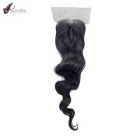 Body Wave Folded Swiss Lace Remy Hair Closure